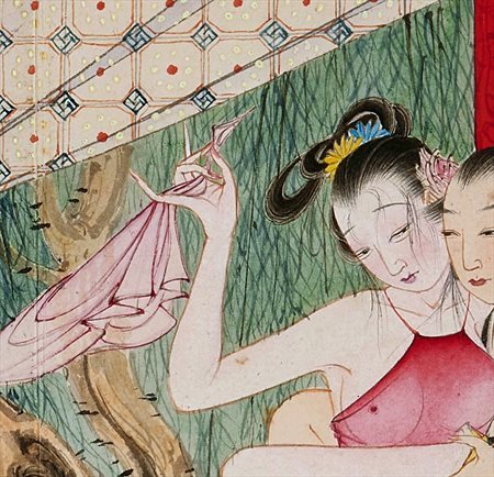 名山县-迫于无奈胡也佛画出《金瓶梅秘戏图》，却因此成名，其绘画价值不可估量